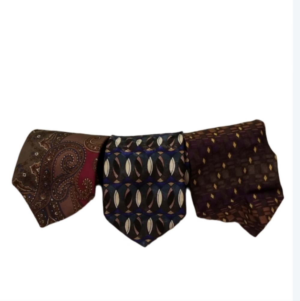 Three Brand New Men Ties